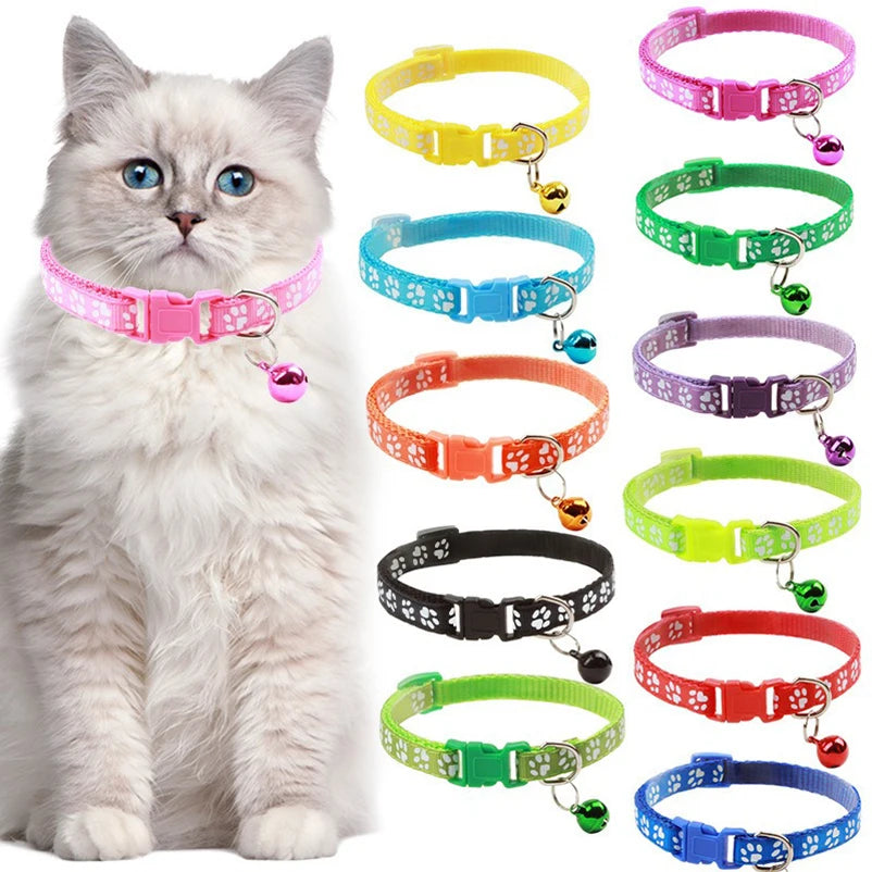 Nouveau collier tendance pour chat avec clochette